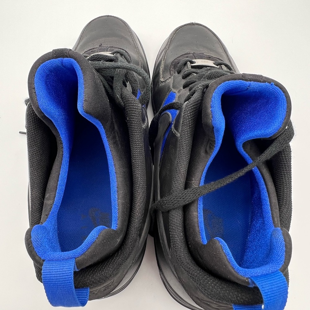 Nike Air Force 1 Sneakers - Black/Blue - Mens Size 13 - Picture 6 of 8